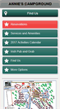 Mobile Screenshot of anniescampground.net